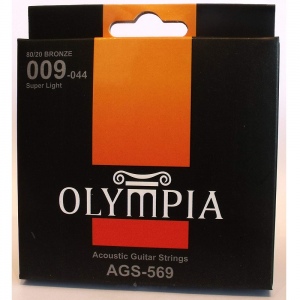 Olympia AGS569 струны для акустической гитары 9-44