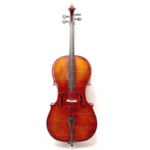 Pierre Cesar MC6015 4-4 студенческая виолончель, резная цельная хвойная передняя дека, цельные резны