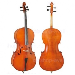Pierre Cesar MC6016 4/4 Популярная студенческая виолончель, резная цельная хвойная передняя дека