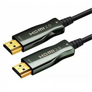 Кабели и адаптеры Wize Кабель HDMI Wize [AOC-HM-HM-10M] оптический, 10 м, 4K/60HZ 4:4:4,  v.2.0