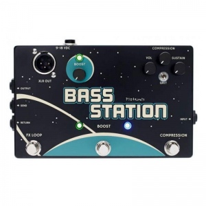 Pigtronix BSC Bass Station полностью аналоговая звуковая станция для концертной и студийной работы