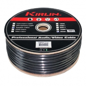 Kirlin SBC-14 кабель акустический 9 мм, сечение проводника 2 х 2.0 мм, серый