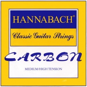 Hannabach CAR3MHT CAR3MHT Отдельная третья G струна для классической гитары, карбон, средне-сильное