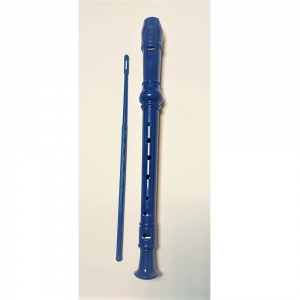 SWAN SW8K-1/BL Блок-флейта, немецкая система, цвет - синий, корпус - пластик