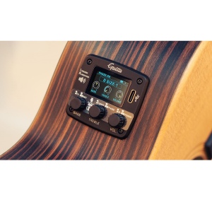 Guitto GGP-04 Звукосниматель для акустической гитары, трансакустика, резонансный