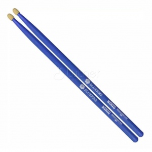 HUN 10104004 Colored Series Bluefire 5A Барабанные палочки, орех гикори, синие
