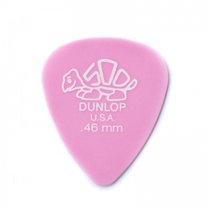 Dunlop 41R.46 медиатор Delrin 500, толщина 0,46мм