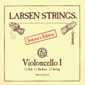 LARSEN Soloist Комплект струн для виолончели 4/4 с шариком, Medium