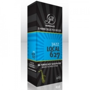 Gonzalez Reeds Local 627 Jazz Tenor Saxophone 3 трости для тенор-саксофона 5 шт.
