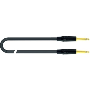 Quik Lok JUST JJ 6 Готовый инструментальный кабель серии Just, 6 метров, металлические прямые разъем