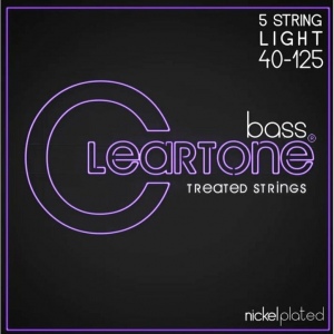 Cleartone 6440 Комплект струн для бас-гитары, никелированные, с покрытием, 40-100