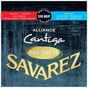 Savarez 510ARJP Alliance Cantiga Premium Комплект струн для классической гитары, смешанное натяжение