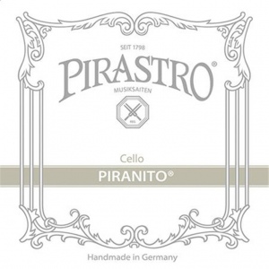 Pirastro 635060 Piranito Комплект струн для виолончели размером 1/4 — 1/8, сталь