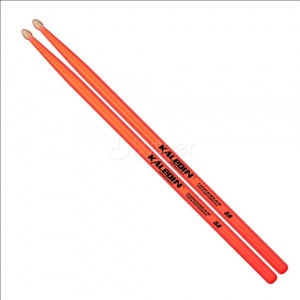 Kaledin Drumsticks 7KLHBOR5A 5A Барабанные палочки, граб, флуоресцентные оранжевые