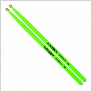 Kaledin Drumsticks 7KLHBGN5A 5A Барабанные палочки, граб, флуоресцентные ярко-зеленые