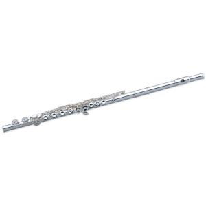 Pearl Flute Quantz PF-F525RE флейта, не в лин, с резонаторами, Ми, До колено, губки и райзер серебро