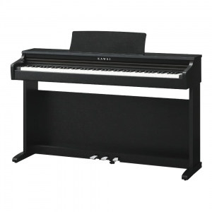 KAWAI KDP120 B - цифровое пианино, банкетка, механика RHC II, 88 клавиш, цвет черный