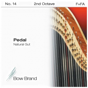 Bow Brand Pedal Natural Gut Струна F2 для арфы Жильная струна фа 2-й октавы для концертной арфы